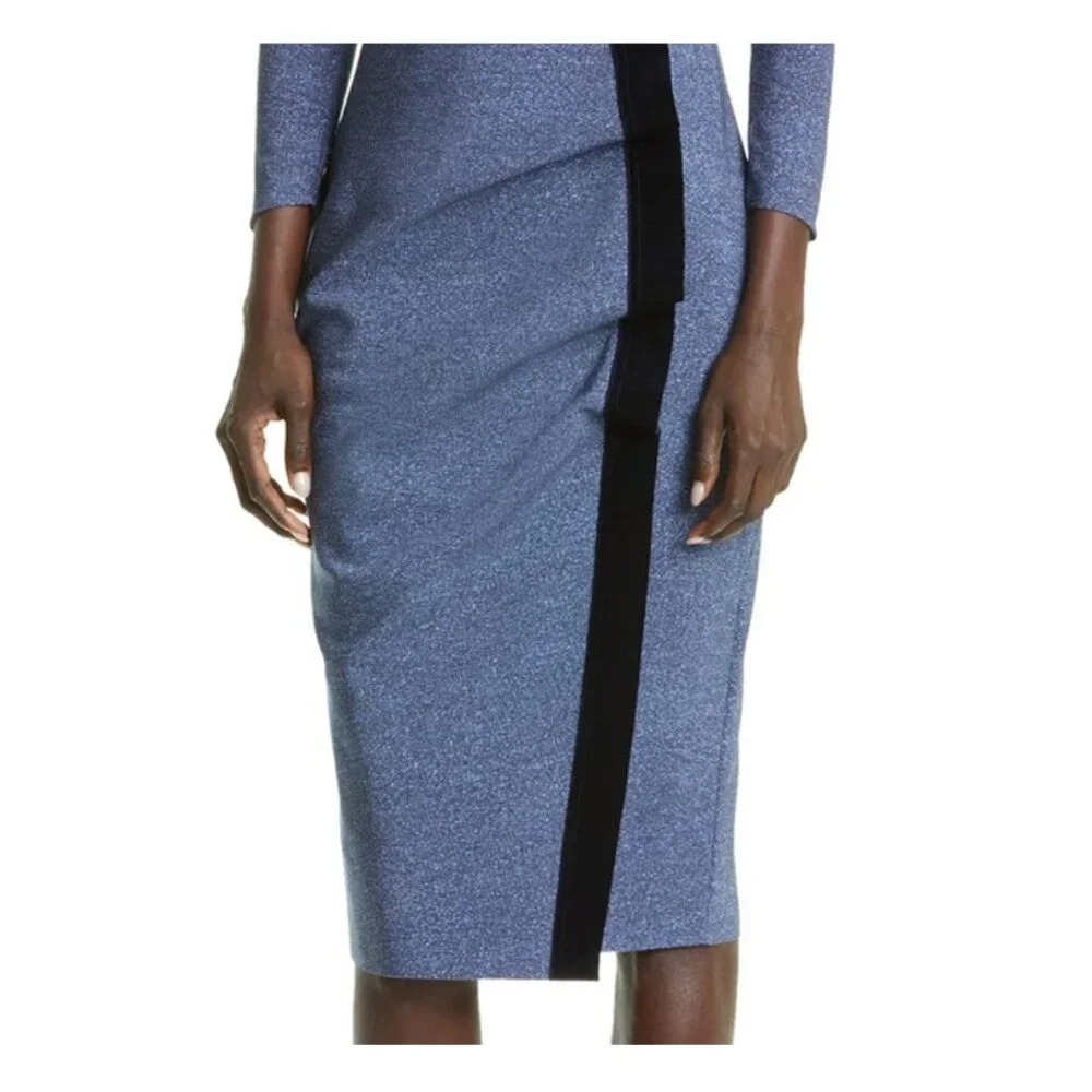 Chiara Boni La Petite Robe Moray Artic Blue Bambola Dress - Picture 3 of 15